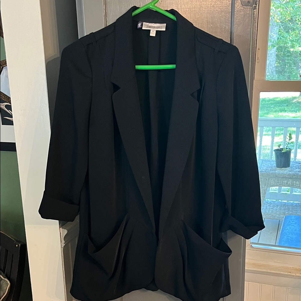 Jennifer Lopez JP Classic Black Blazer